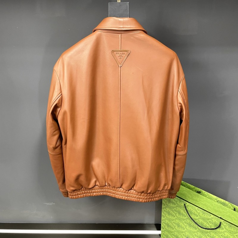 Pra*a Paris catwalk style leather jacket