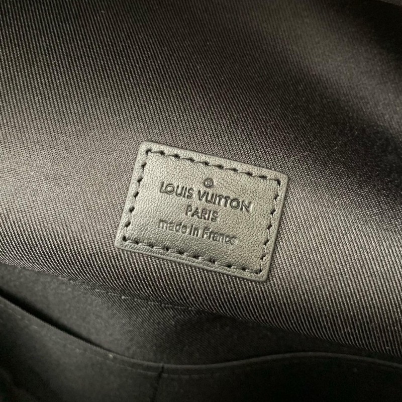 L0*is V*t0n 24s New DISCOVERY Small Black Checker Backpack N40514, Top Quality Size: 29 * 38 * 20c