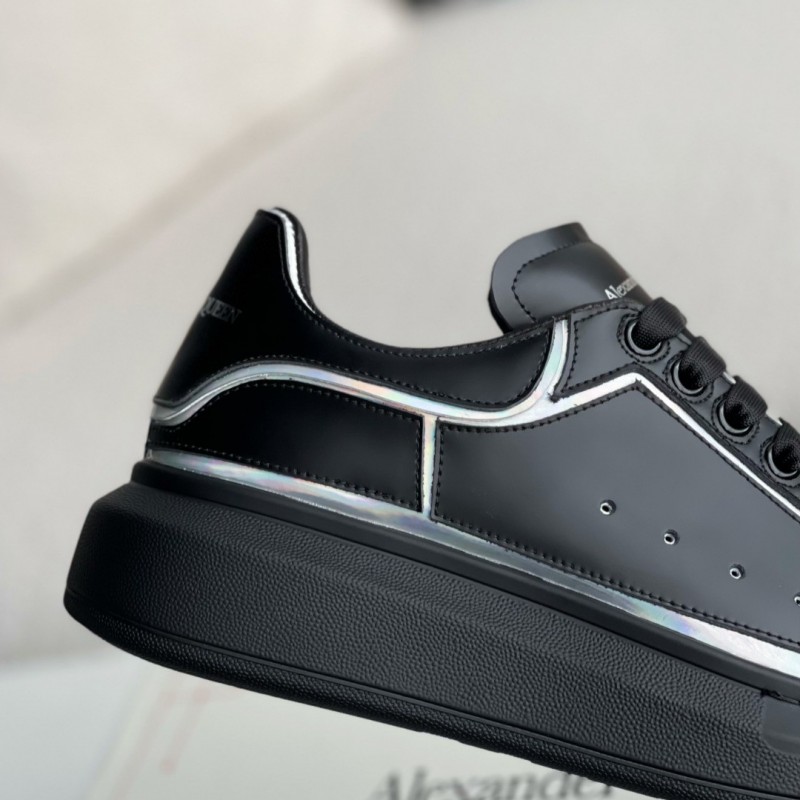 Ale*d*r M*Q*en MQ golden cowhide tail Air cushion bottom Sneakers