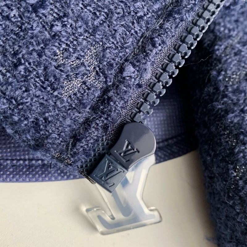 L0*is V*t0n casual hoodie denim jacket