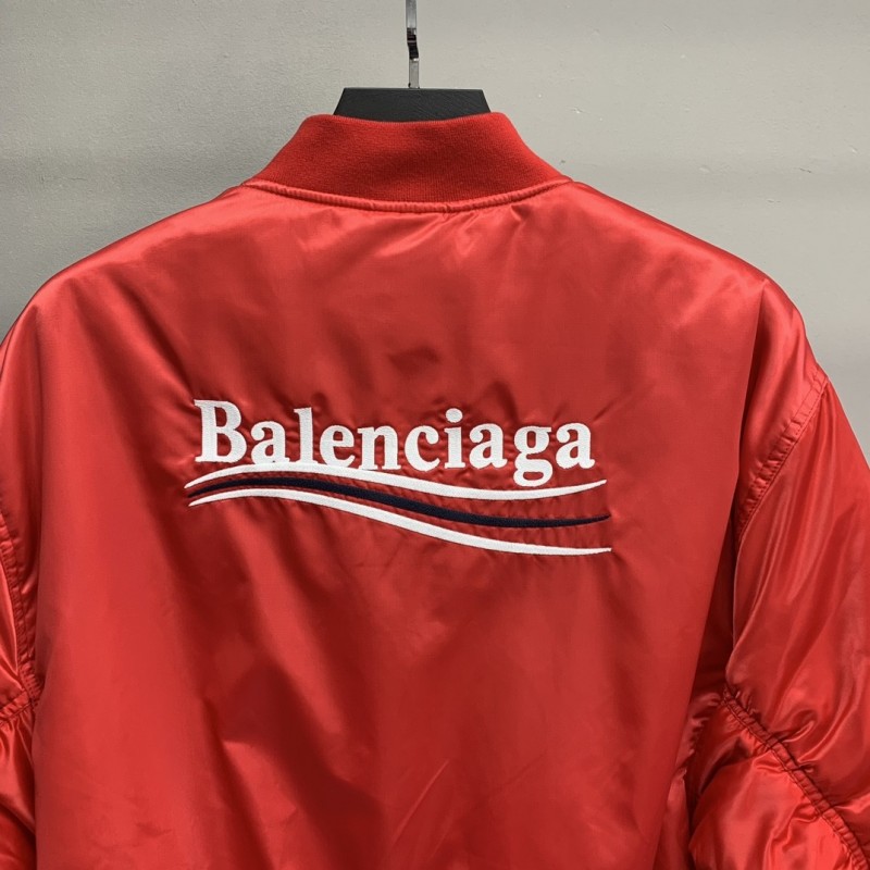 Ba*len*cia*ga Coke embroidered jacket