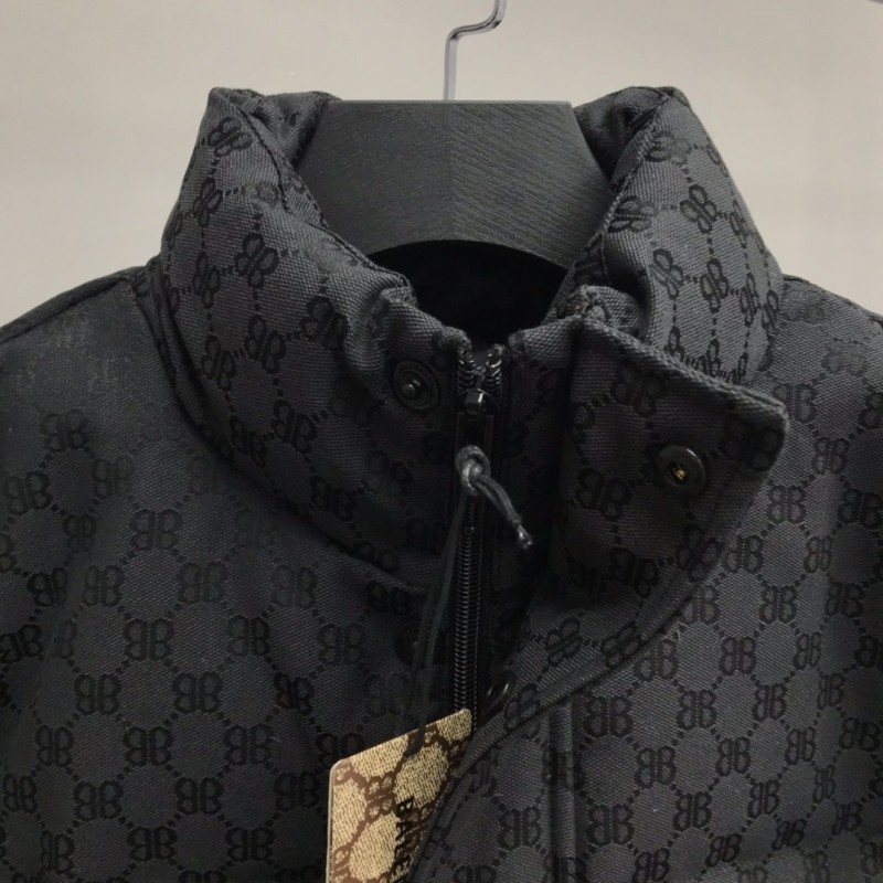 Ba*len*cia*ga Double B Down Jacket