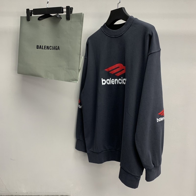Ba*len*cia*ga M-shaped sweatshirt