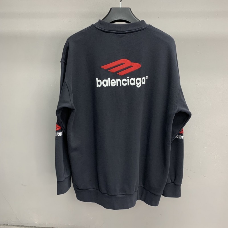 Ba*len*cia*ga M-shaped sweatshirt