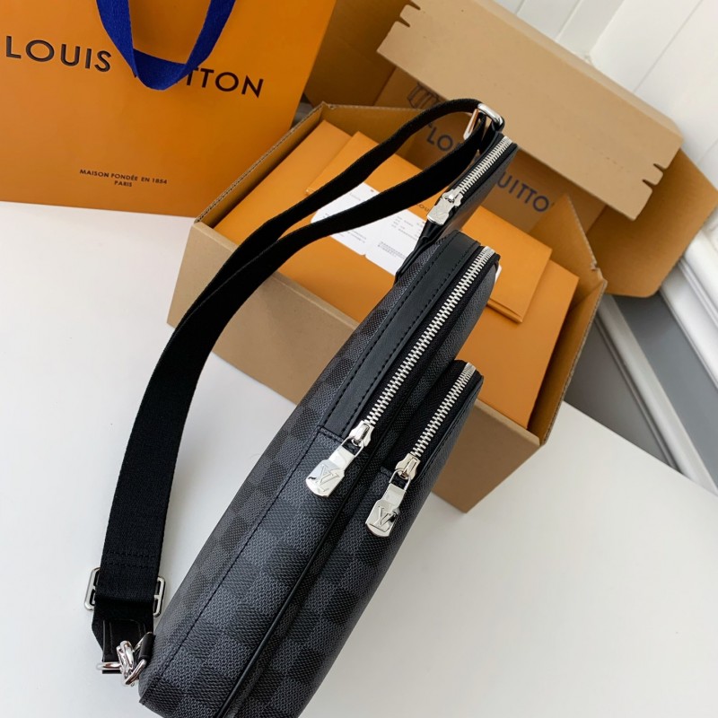 L0*is V*t0n damier graphite Men