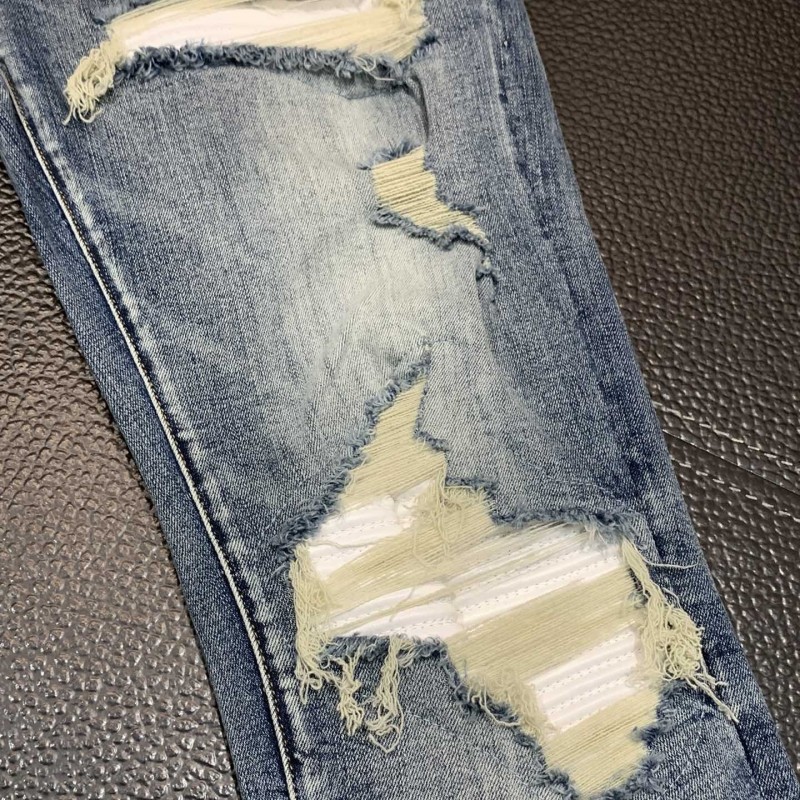 Amiri slim fit petite straight jeans