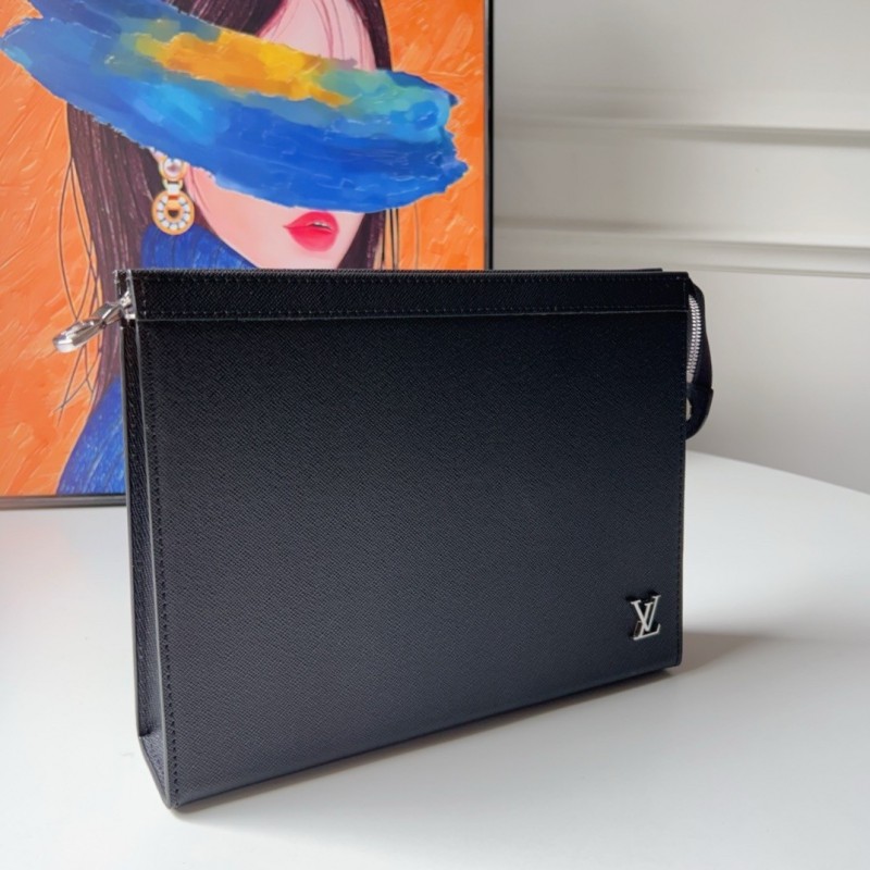 L0*is V*t0n logo calfskin protective case clutch M30450