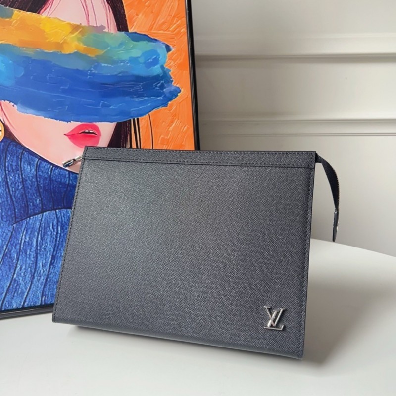 L0*is V*t0n logo calfskin protective case clutch M30450