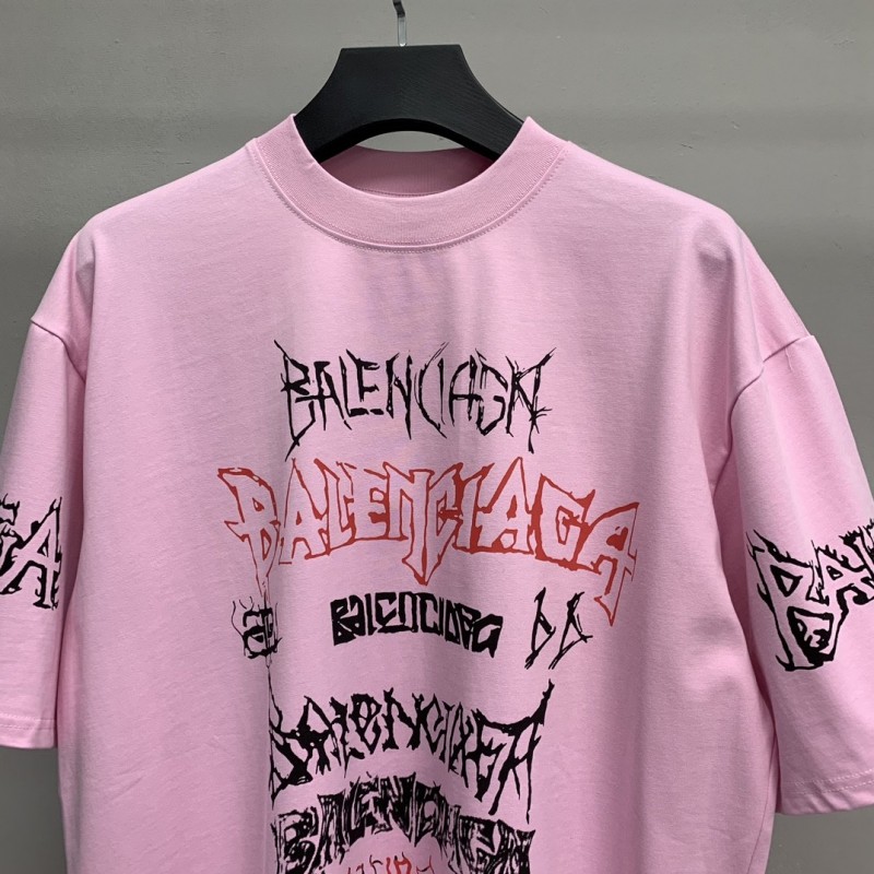 Ba*len*cia*ga doodle year of the Dragon Alphabet T-shirt