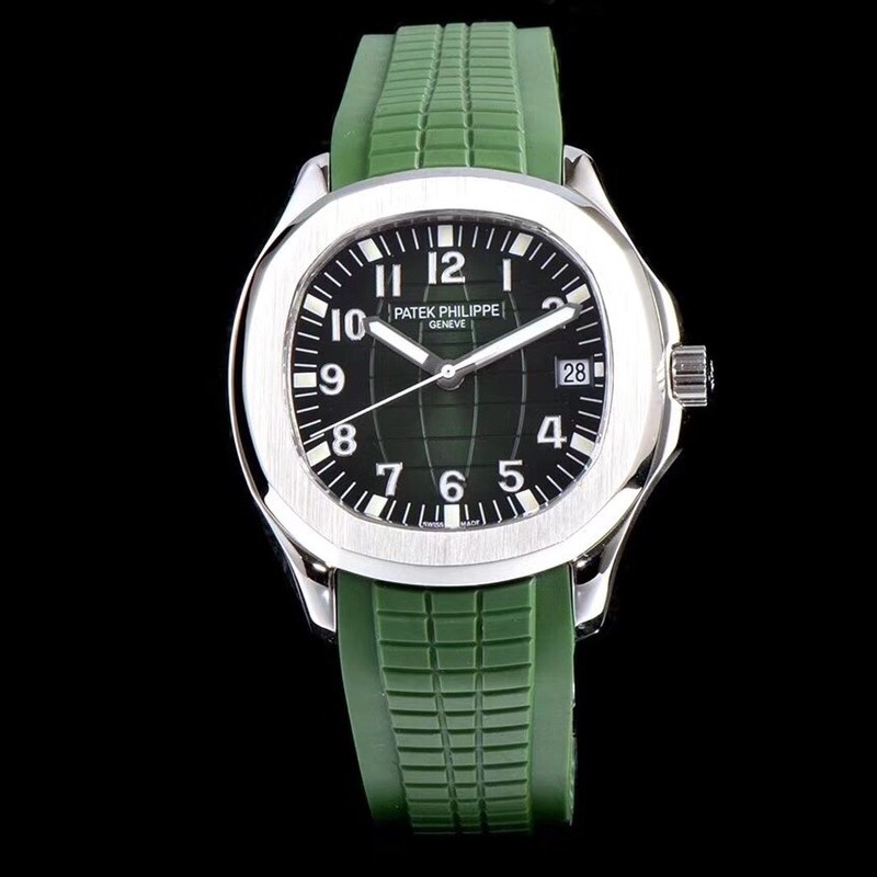 P**ek Ph**ppe Custom Green grenade 5167R series Watch
