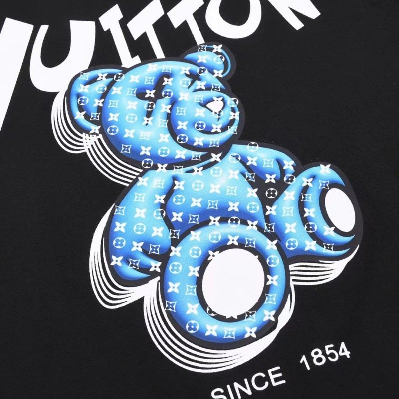 L0*is V*t0n 23SS printed bear T-shirt
