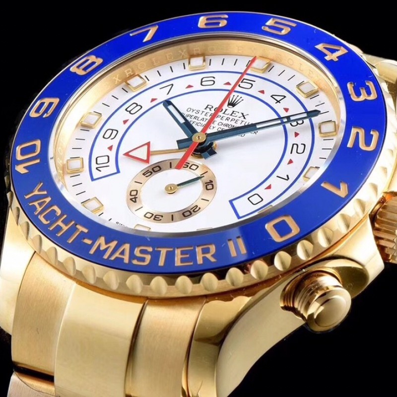 R*l*x YM2 yachts famous second generation steel band version wristwatch