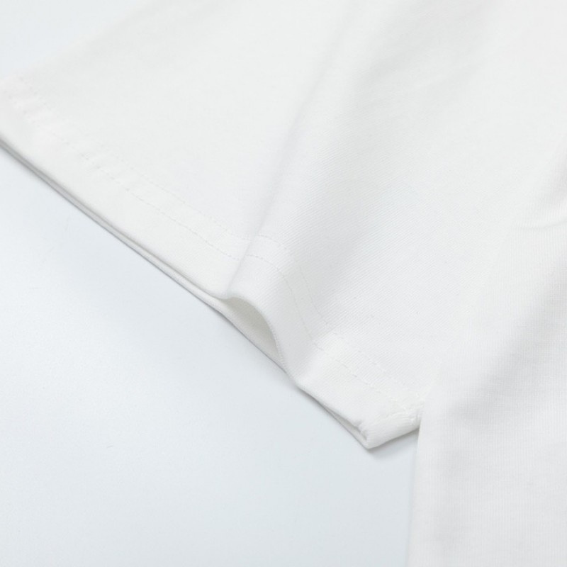 G*u*i 23SS double G vertical stripe foam printed t-shirt