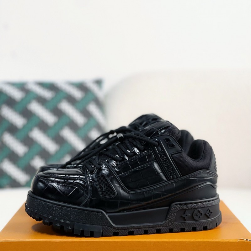 L0*is V*t0n TRAINER MAXI SNEAKERS