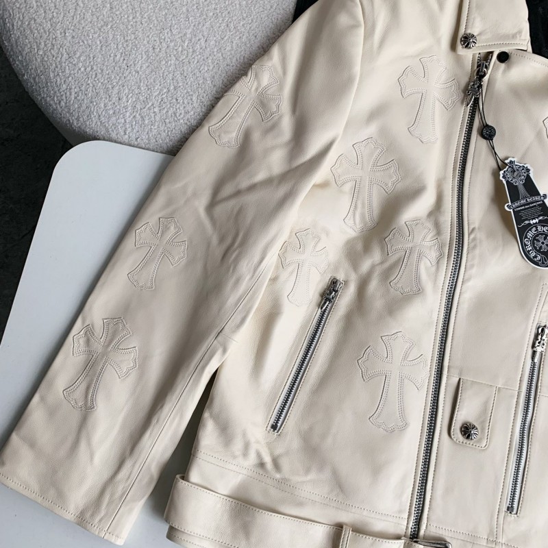 Ch**me He**ts Leather jacket