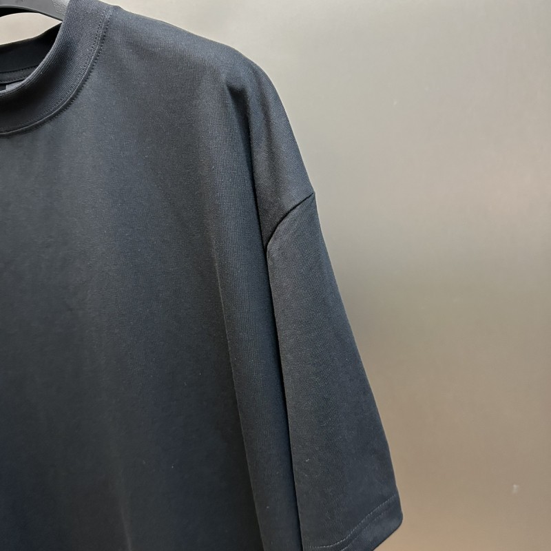 Ba*len*cia*ga double back embroidered short sleeves