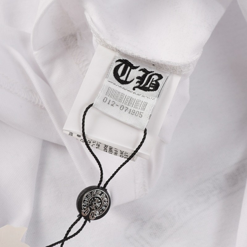 Ch**me He**ts Heavy-duty foam horseshoe print t-shirt