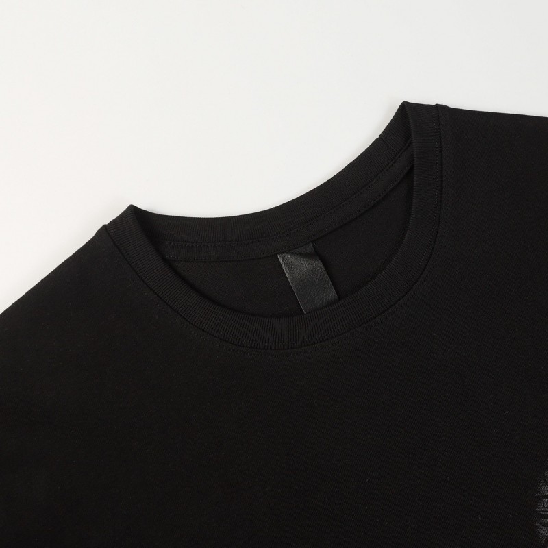 Ch**me He**ts Heavy-duty foam horseshoe print t-shirt