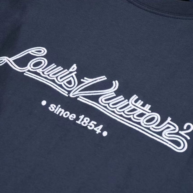 L0*is V*t0n 24ss new embroidered t-shirt for spring and summer