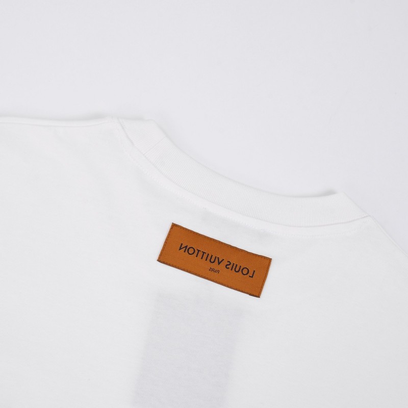 L0*is V*t0n 24ss new embroidered round neck t-shirt