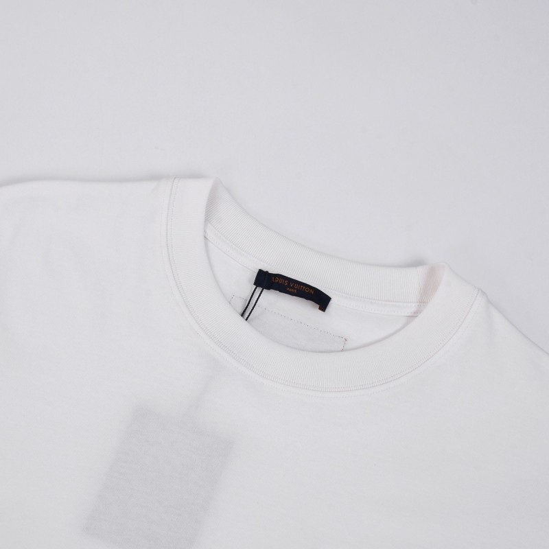 L0*is V*t0n 24ss new embroidered round neck t-shirt