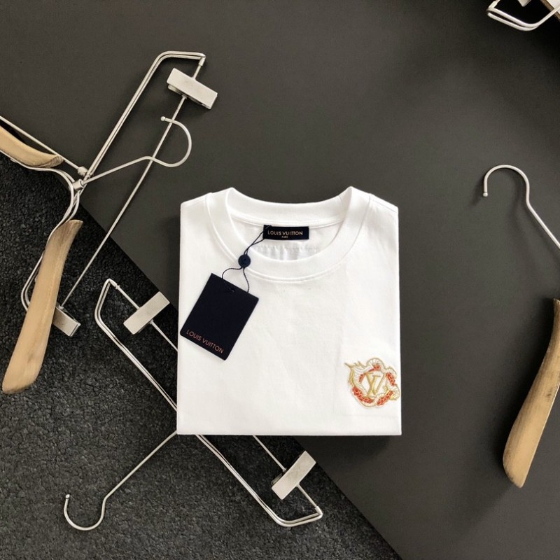 L0*is V*t0n 24ss Year of the dragon embroidered t-shirt