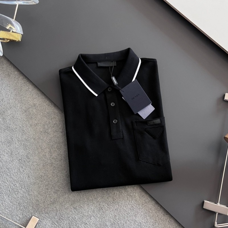 Pra*a New Men’s polo shirts for springsummer 2024