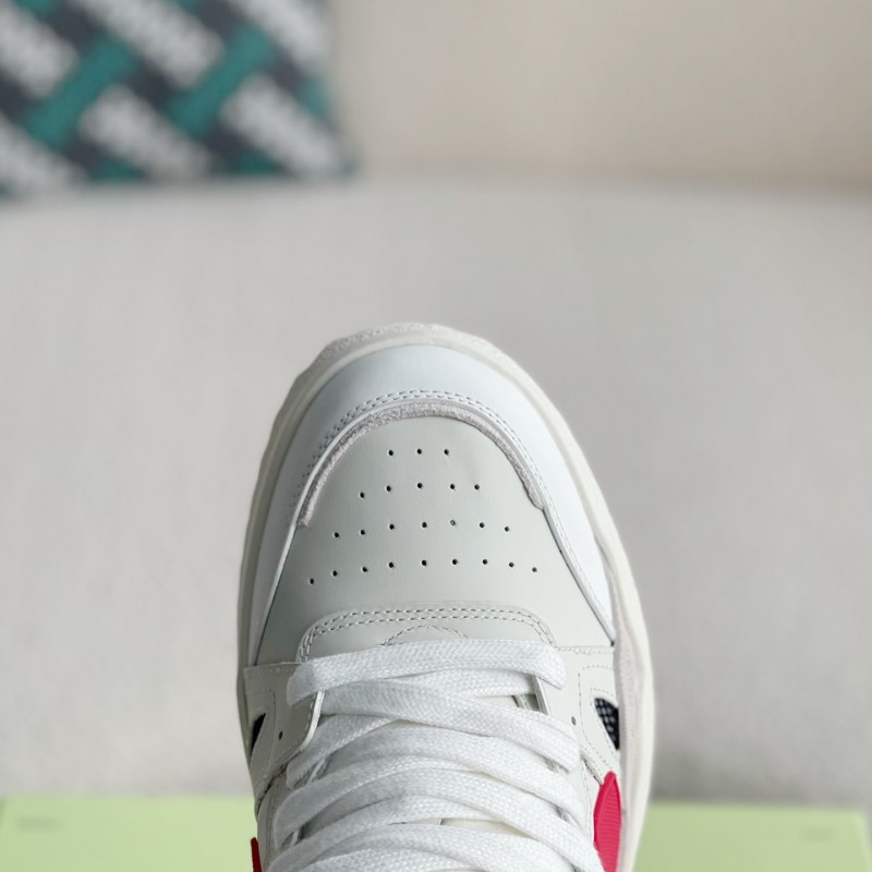 Off-White Out-Off-Office Leather Sneakers