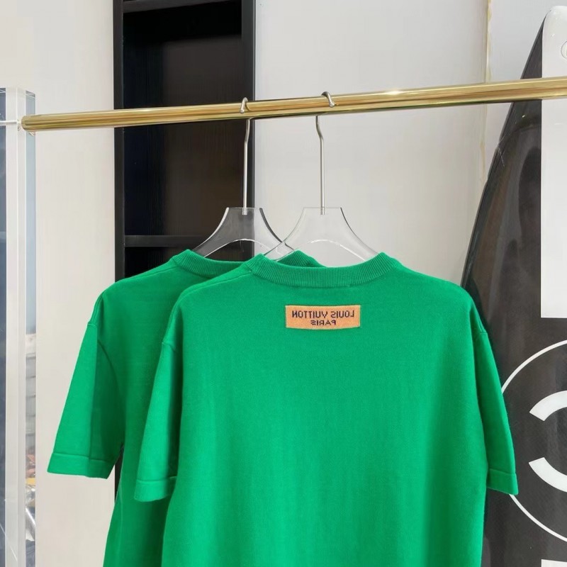 L0*is V*t0n 2024 classic embroidered pockets with trendy t-shirts