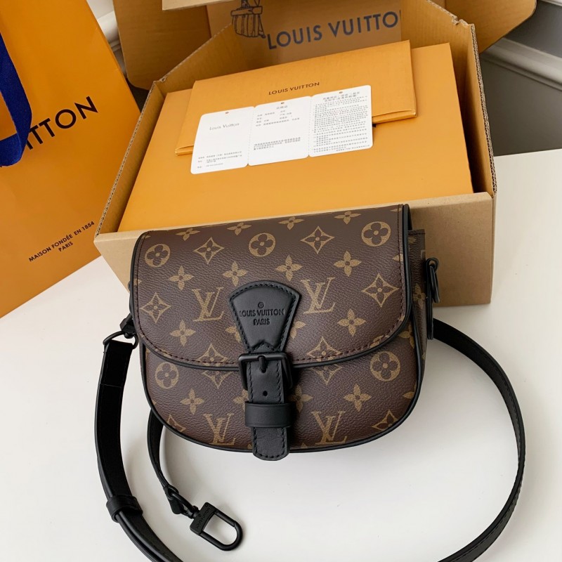 L0*is V*t0n New season Montsouris Small Messenger Bag M47060  Size：20*17*7cm