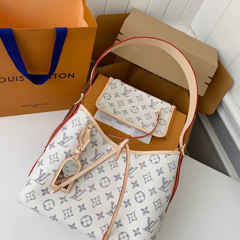 L0*is V*t0n Carryall small handbag M24707  Size：29*24*12cm