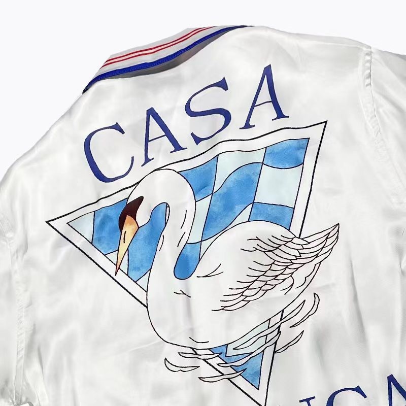 Casablanca swan short sleeve