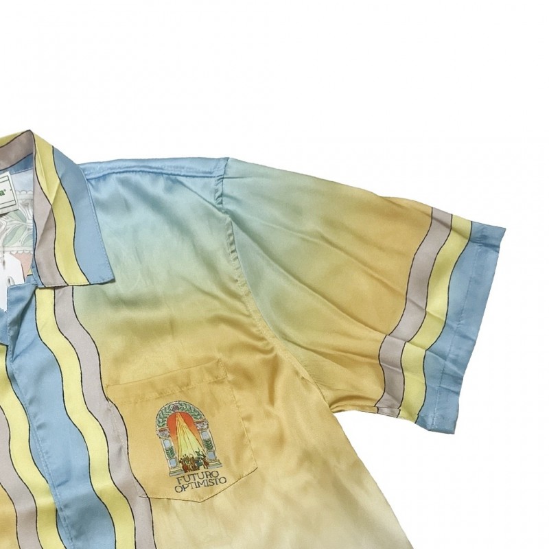 Casablanca PROM party thinning print lazy casual n style shirt