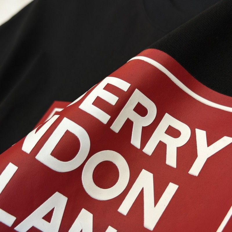 B**rry 2024ss latest, logo printed cotton three-dimensional loose t-shirt