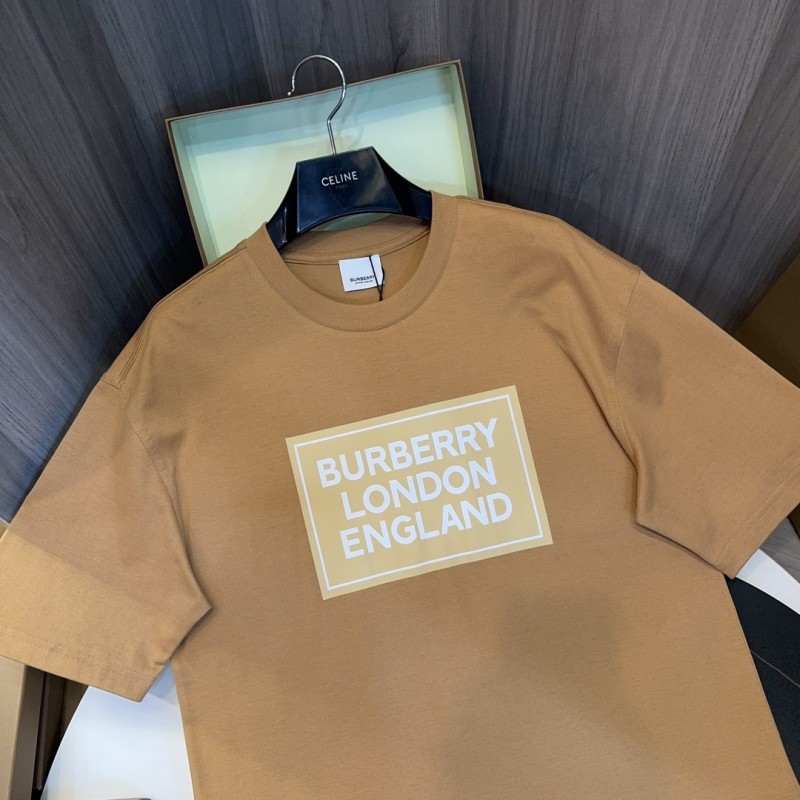 B**rry 2024ss latest, logo printed cotton three-dimensional loose t-shirt