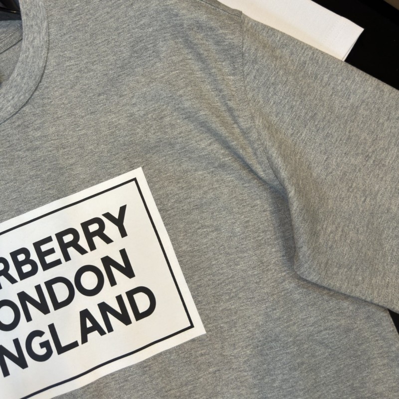 B**rry 2024ss latest, logo printed cotton three-dimensional loose t-shirt