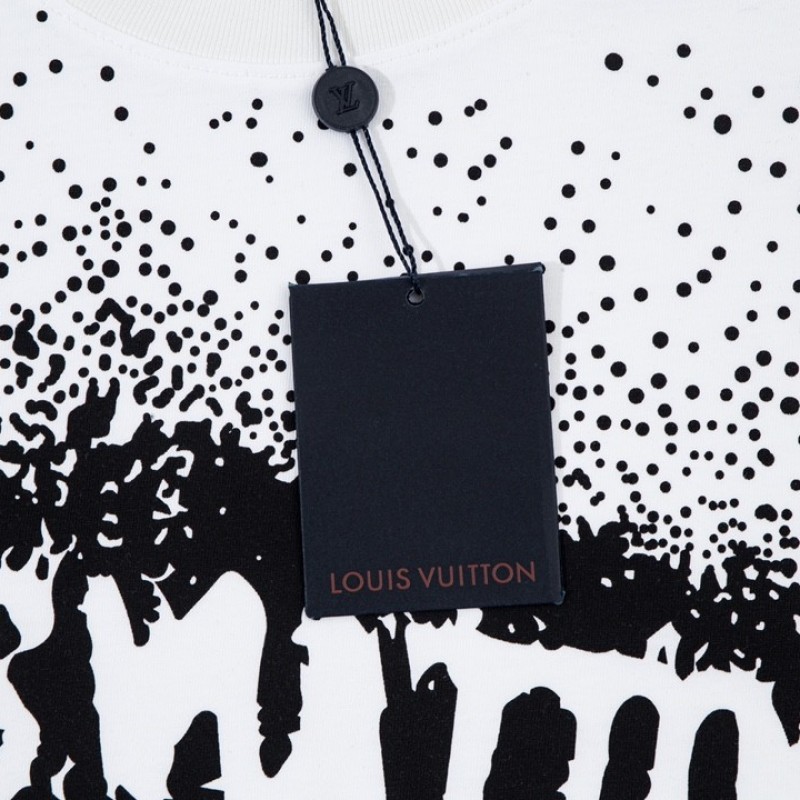 L0*is V*t0n Ink-jet, graffiti Logo t-shirt