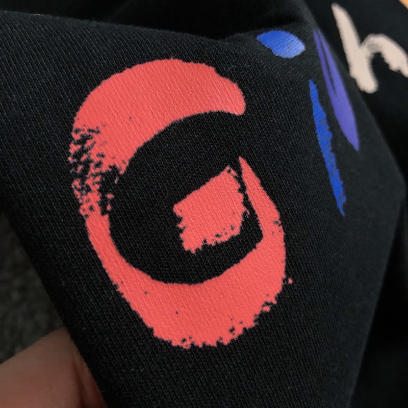 Givenchy Colored hand-painted letters t-shirt