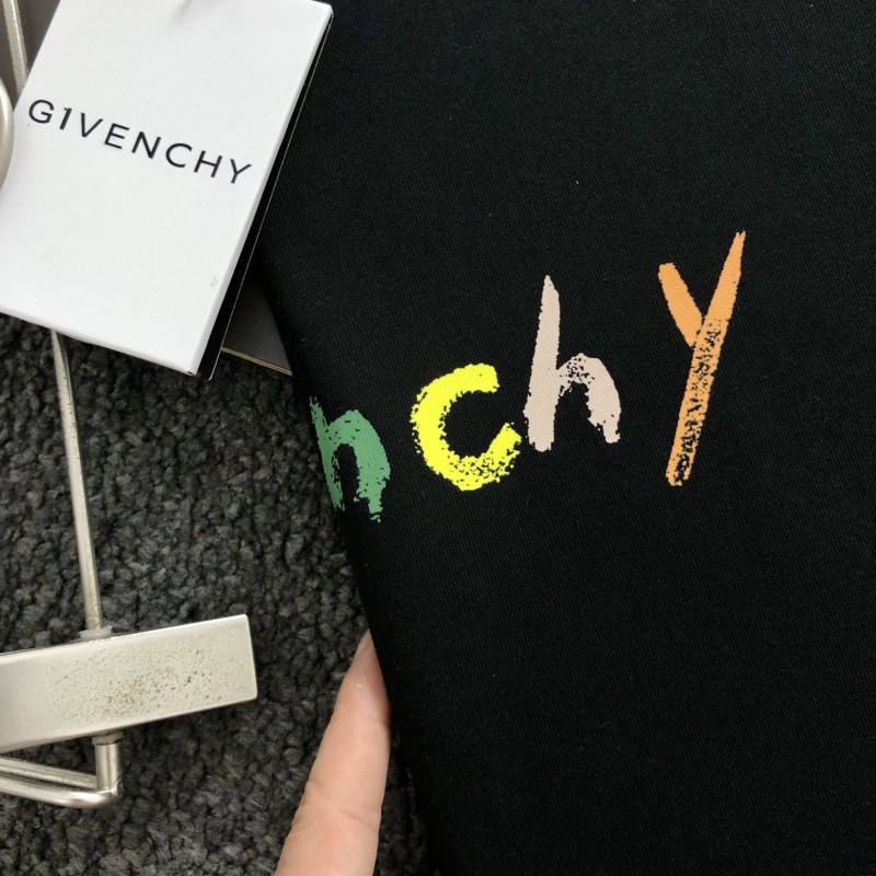 Givenchy Colored hand-painted letters t-shirt