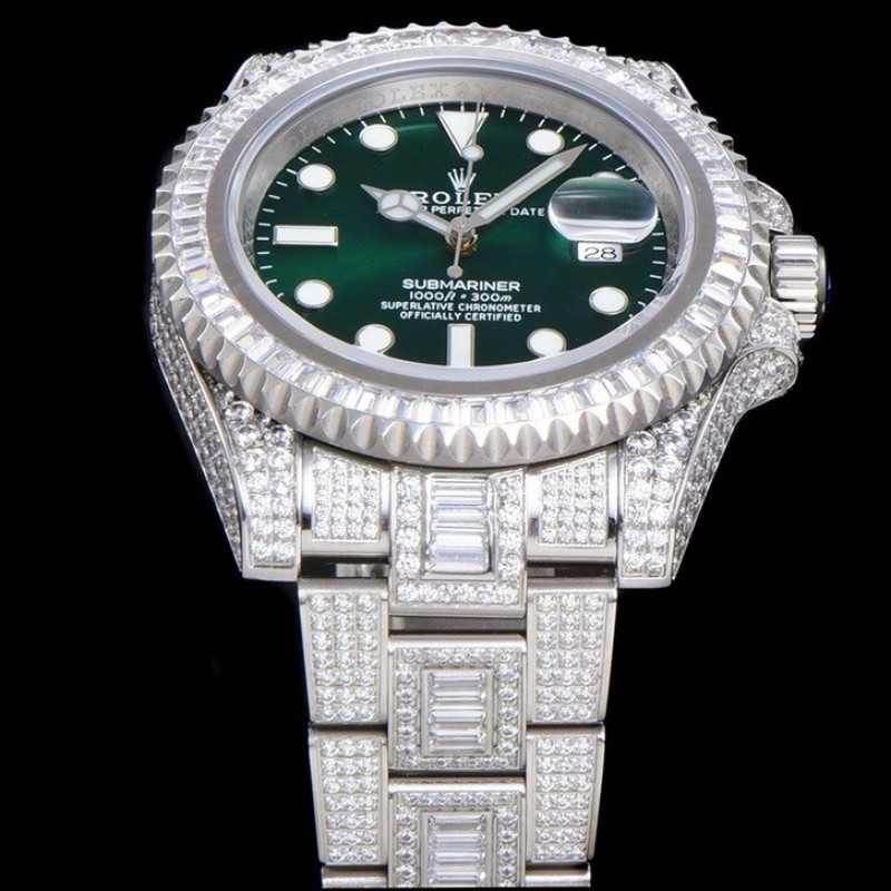 r*l*x 904 steel submariner luxury full Di*m*nd special edition