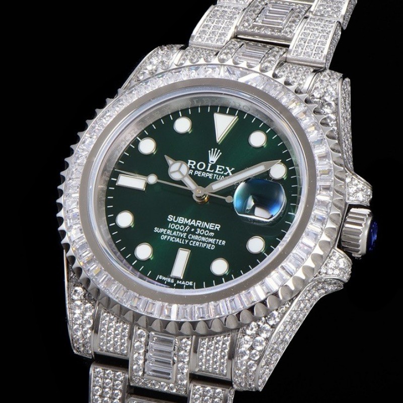 r*l*x 904 steel submariner luxury full Di*m*nd special edition